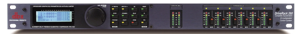 DriveRack 260 DBX Complete Loudspeaker Management System