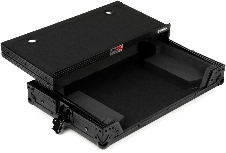 Pro X DDJ-REV1 Flight Case, Laptop Stand, 1U Shelf