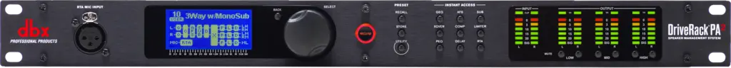 DriveRack PA2 DBX Complete Loudspeaker Management System